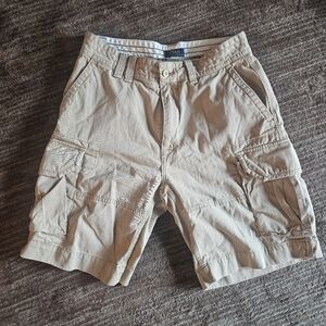 Polo by Ralph Lauren Beige Cargo Shorts for Men Size 33